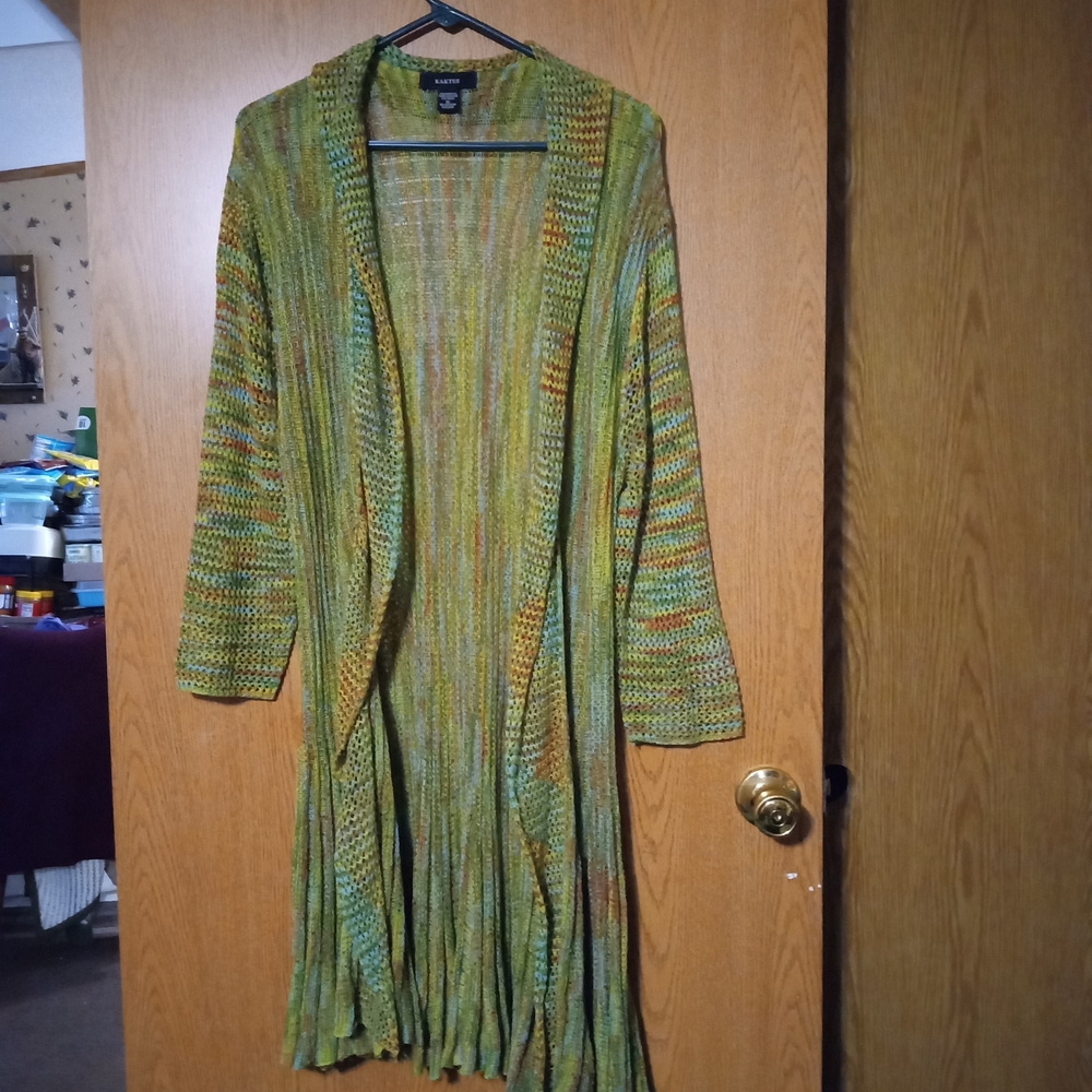 Kaktus Vibrant Knit Cardigan